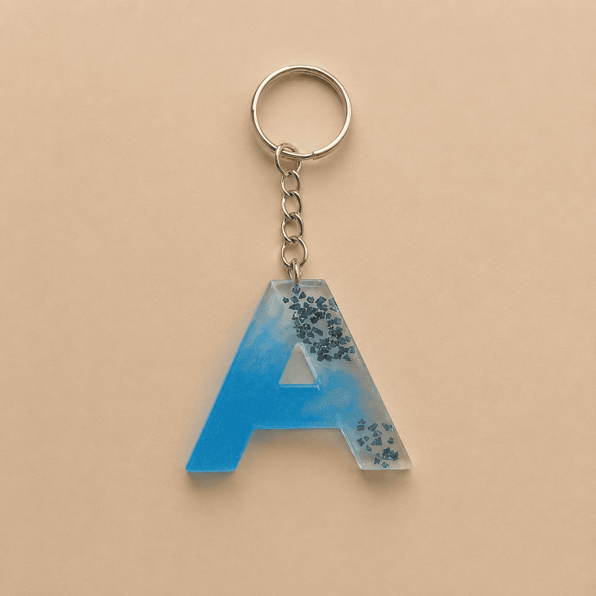 Keychain "Blue Crystal"