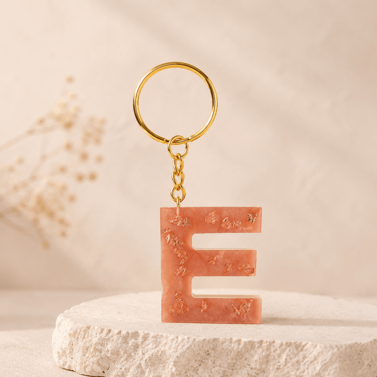 Keychain "Bronze Print"