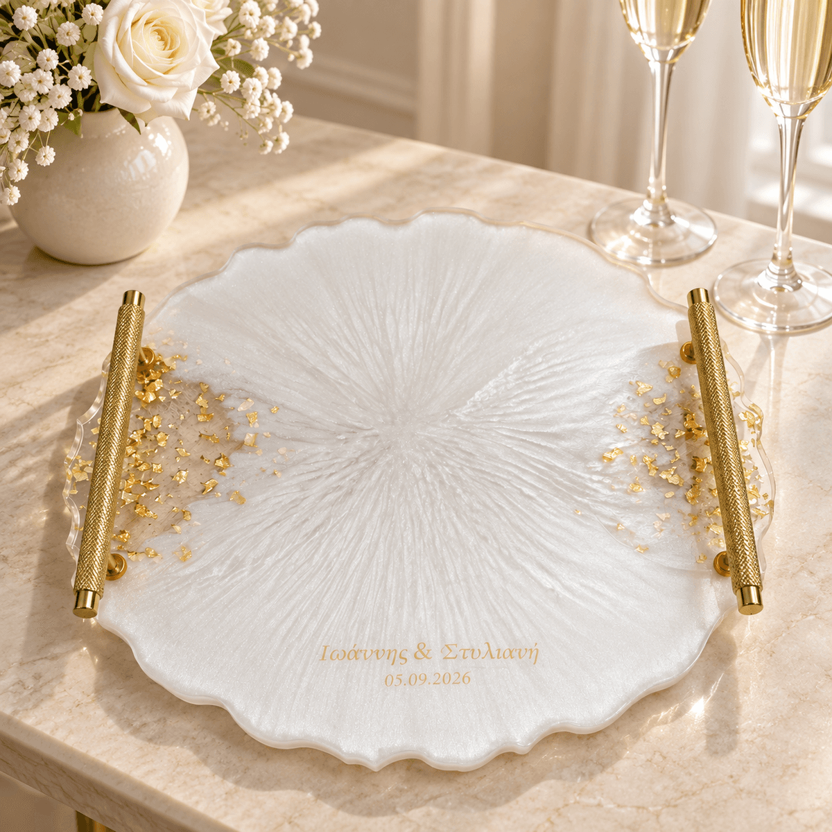 Tray "Golden Promise"